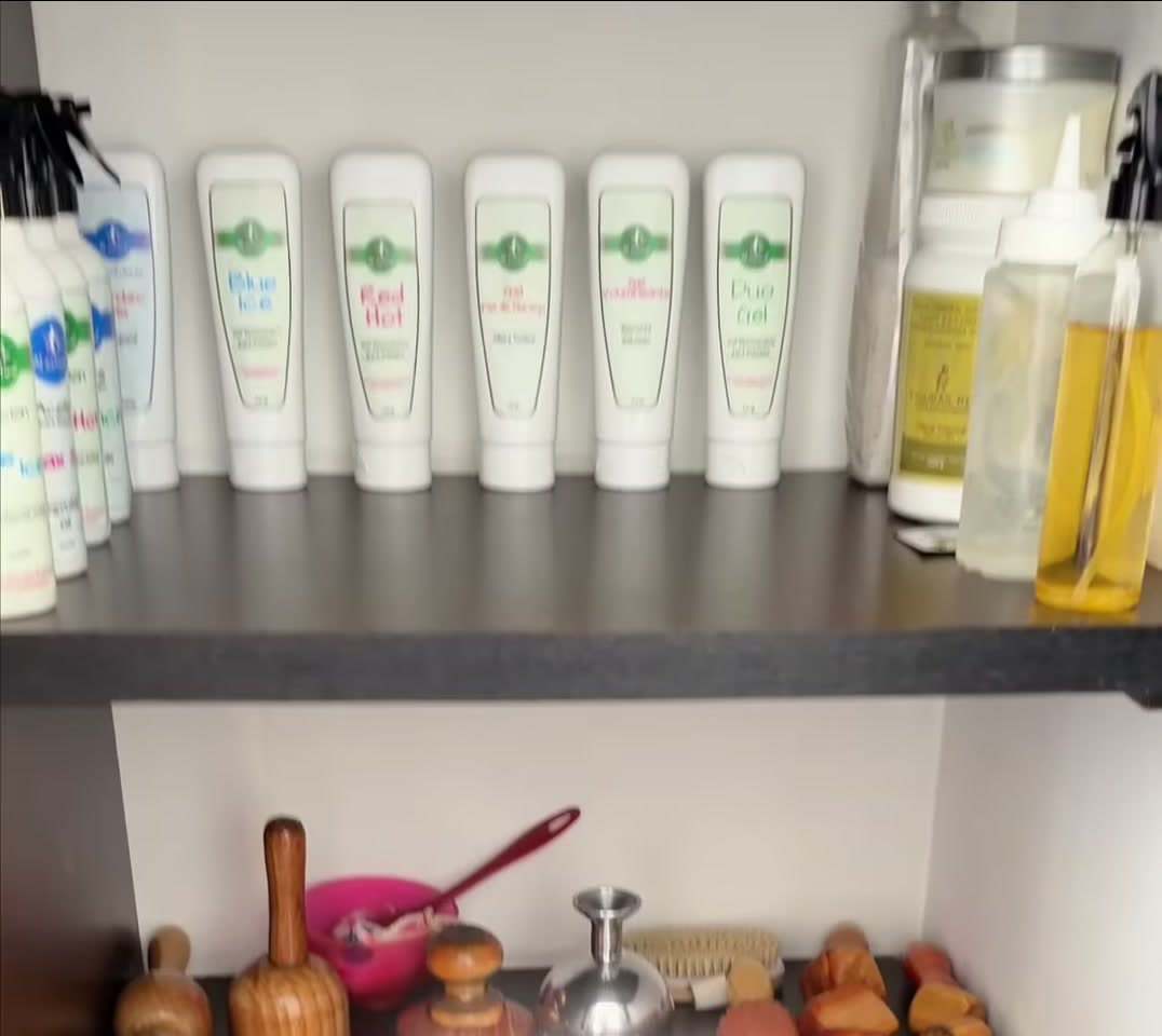 Herramientas de madera y productos de la cabina corporal